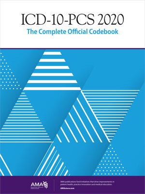 cover image of ICD-10-PCS 2020: the Complete Official Codebook